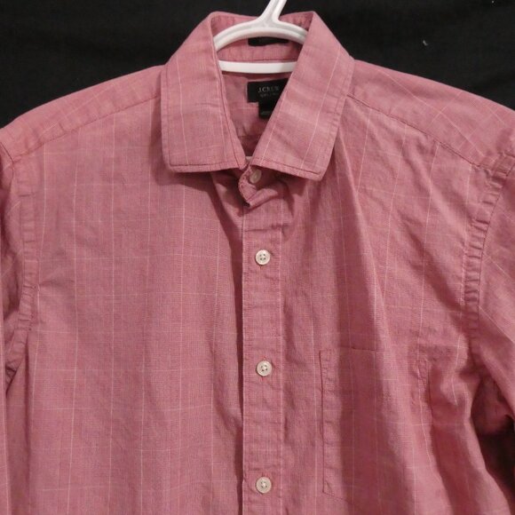 J CREW - 120s 2 Ply | medium | Long Sleeve Button-Up Shirt - Picture 4 of 14